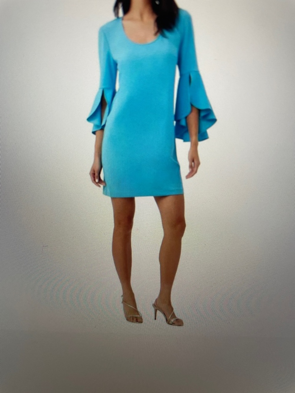 Trina Turk NEW Barbette dress in below deck blue sz 10